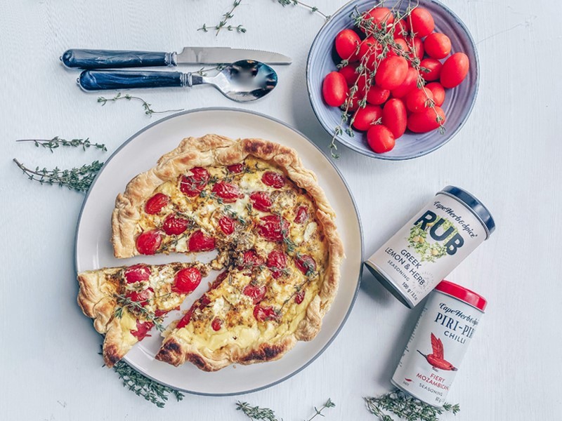 VINE TOMATO QUICHE